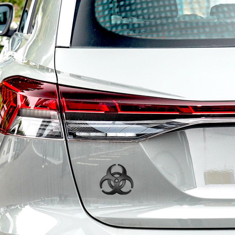 Metal 3D Car Styling Resident Evil Logo Sticker Emblem Badge Decals Automobiles Motorcycle Computer Fuel Cap Accessories