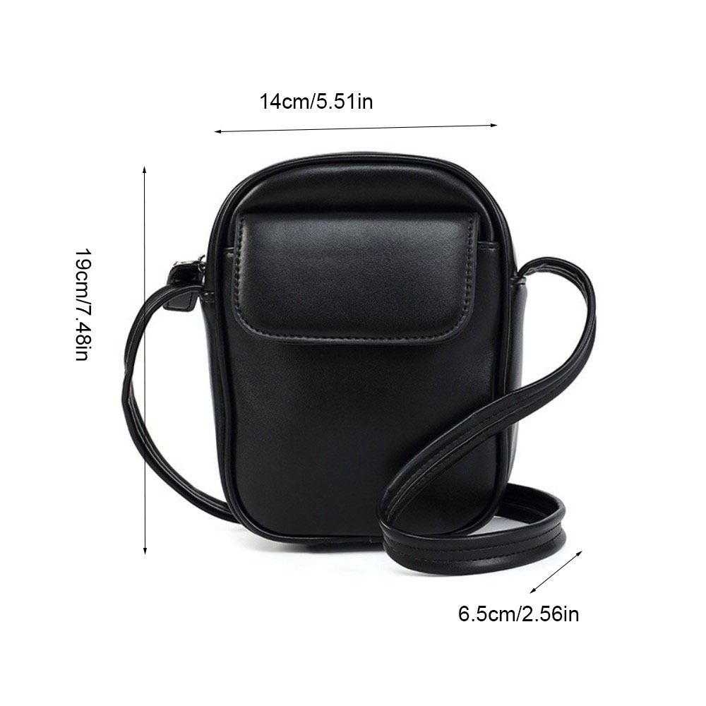 Square Shoulder Bag Durable Crossbody Bag Simple Phone Purse  Women