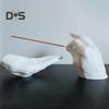 Hand Incense Stick Holder Ash Catcher Resin Gesture Incense Burner Home Office Meditation Yoga Relaxation Home Office Decoration Ornament