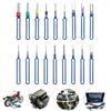 18Pcs Car Terminal Removal Tool Kit Depinning Tool Electrical Connector Pin Removal Car Stylus Wiring Crimp Connector Puller