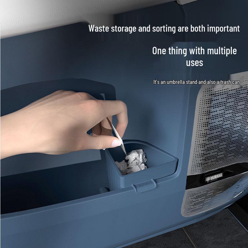 Zeekr 009 Car Interior Trash Can & Umbrella Holder for Door Storage