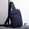 Large Capacity Waterproof Waist Bag for Men – Wear-Resistant Oxford Crossbody Chest Pack with Anti-Theft Design