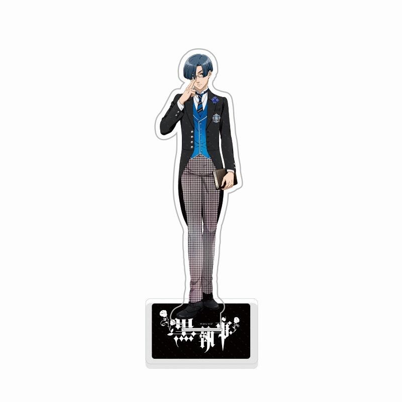 Anime Black Butler Acrylic Stand Model Cosplay Charm Characters Ornament Accesorios  Gifts 15cm
