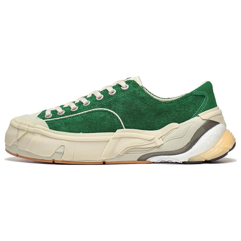 Li Ning Slip Resistant Abrasion Resistant Low top Casual Shoes Women's Cool Pine Green AZGT038-4