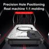 KEYSION Transparent Magnetic Case for VIVO V50 Lite 5G Silicone+PC Heavy Duty Shockproof Phone Back Cover for for VIVO V50 Lite
