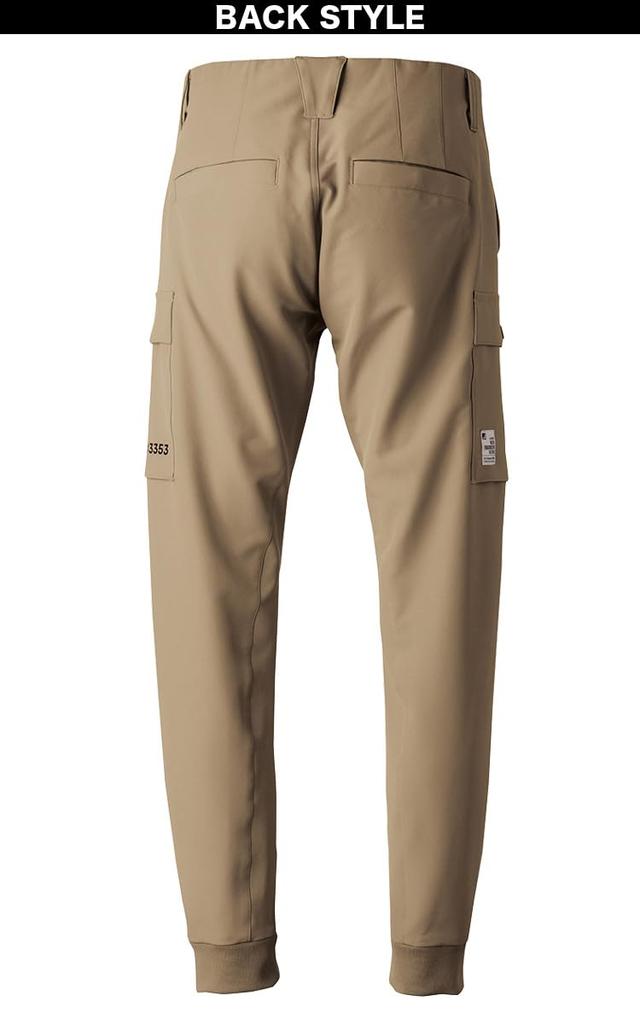 I'Z FRONTIER Retro Future A.D. Stretch Work Jacket & Jogger Pants Set 3350 3353 <016-3350-3353-S> (Jacket L - Pants M, 08. Desert Beige)