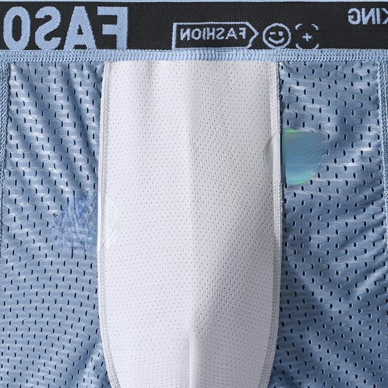 Men's Panties Boxers Men Underwear Boxershorts Men Ropa Interior Hombre Calzoncillos Breathable Mesh Ice Silk Men's Boxer Shorts