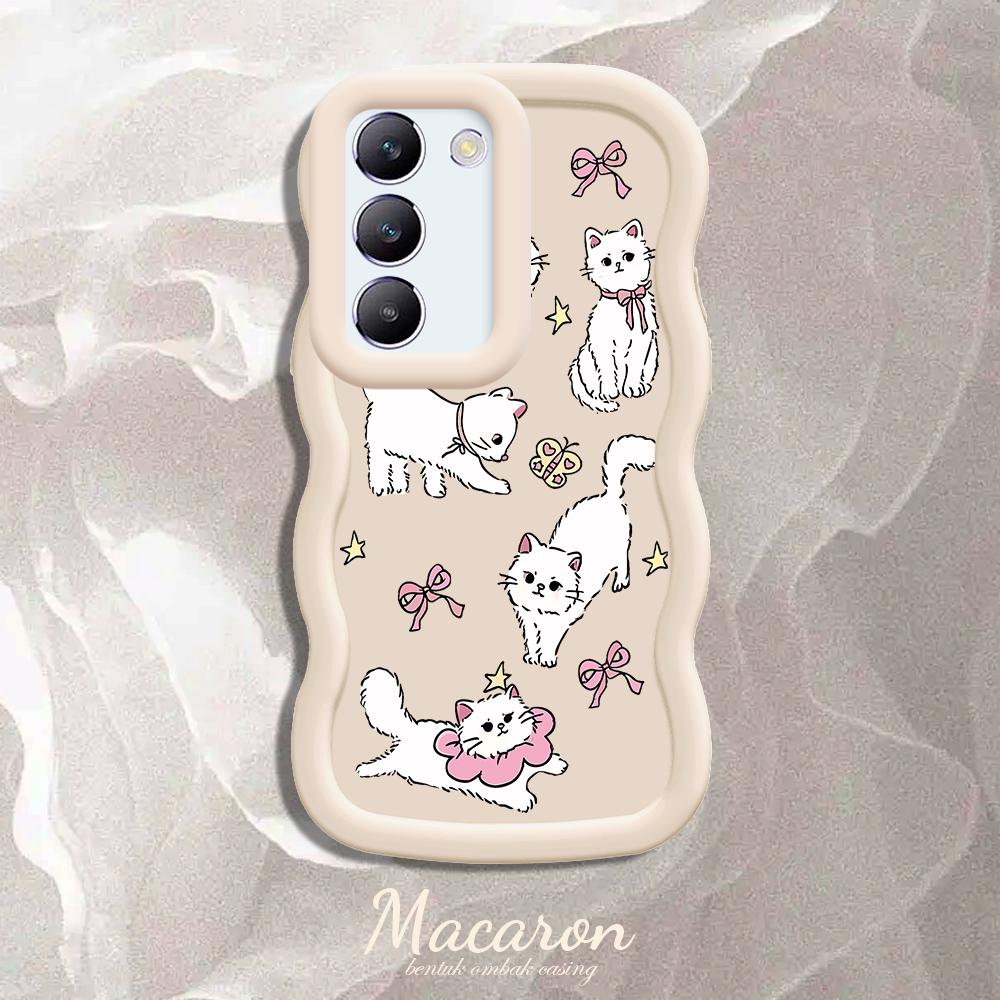 

Окрашенный узор Big Wave Edge Мягкий силиконовый материал Macaron чехол для телефона противоударный защитный резиновый чехол для OnePlus Vivo Motorola Moto Motorola Moto E15