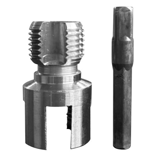 Herramientas para Cortar Roscas de Tubos Kit Roscadora de Tubos de PVC Herramientas Integradas de Doble Función para Roscado de Tubos Interno Externo para Reparaciones Domésticas