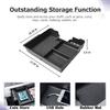 For GMC Hummer EV 2025-2025 Center Console Storage Box Armrest Storage Dashboard Car Organizer Lower Tray Interior Accessories