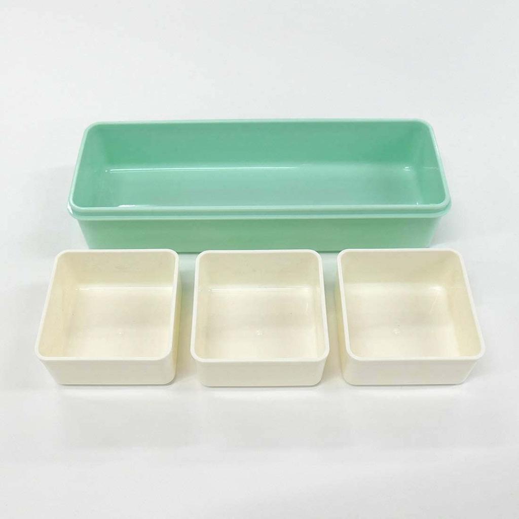Skater Nutritionally Balanced Lunch 2 Silicone Inner Slim Core Powder Pastel Made In Osaka Public University X Skater Collaboration SSLW9B Box, Tiers,