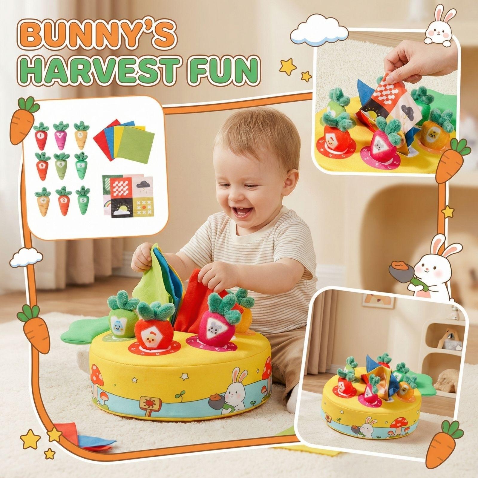 Pull The Radish, Early Childhood Education,Unable To Tear Apart Fabric, Soothing Toys One Size