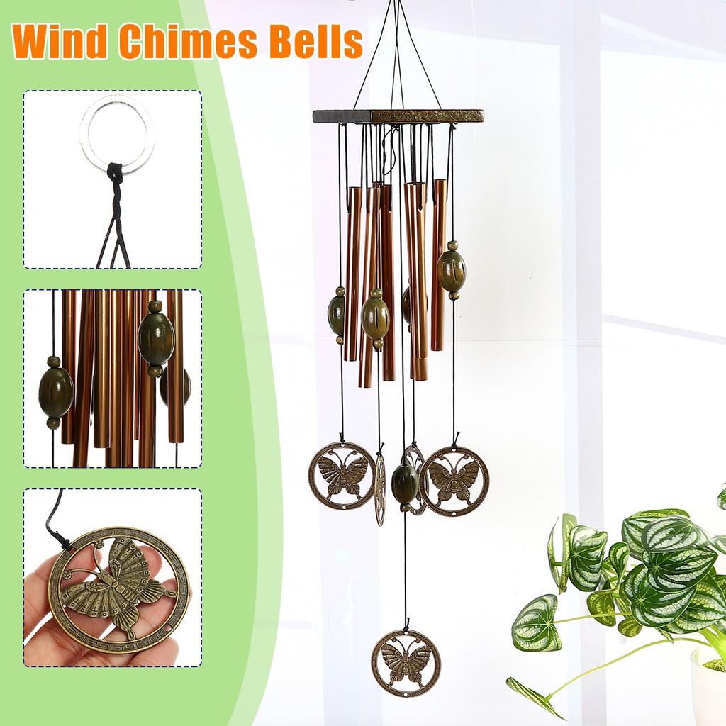 Large Wind Chimes Bells Copper Tubes Outdoor Yard Garden Home Decor Ornament Large Wind Chimes Bells Copper Tubes Outdoor Yard Garden Home Decor Ornament