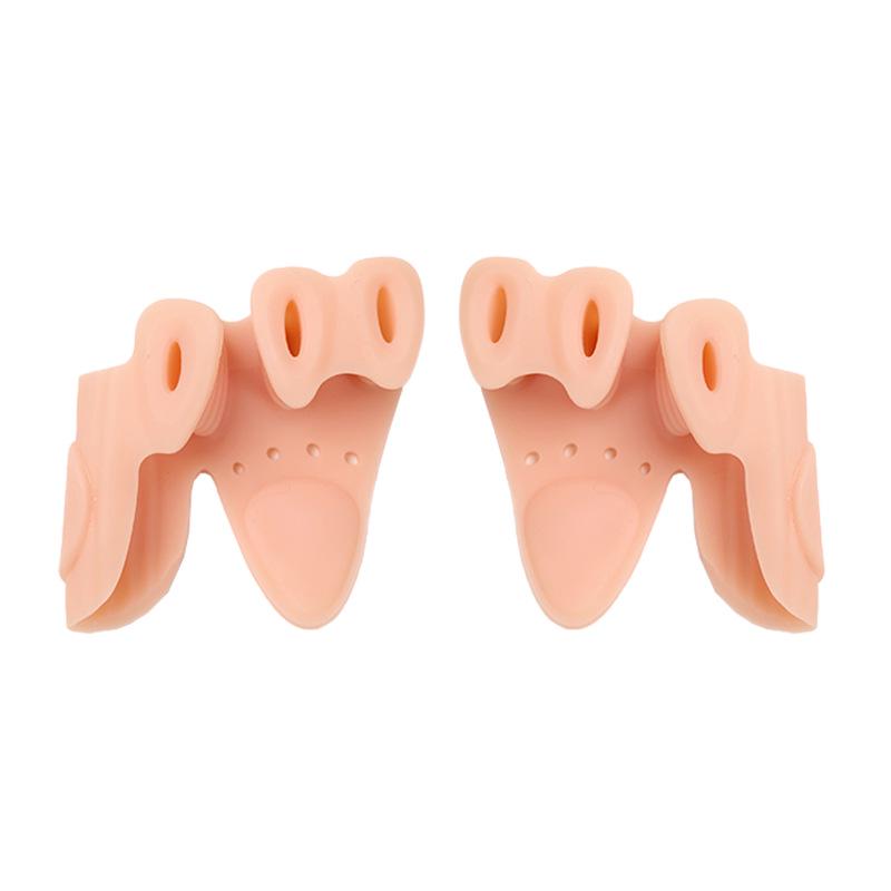 Silicone Little Toe Separator for Valgus/Varus Correction - Wearable In Shoes