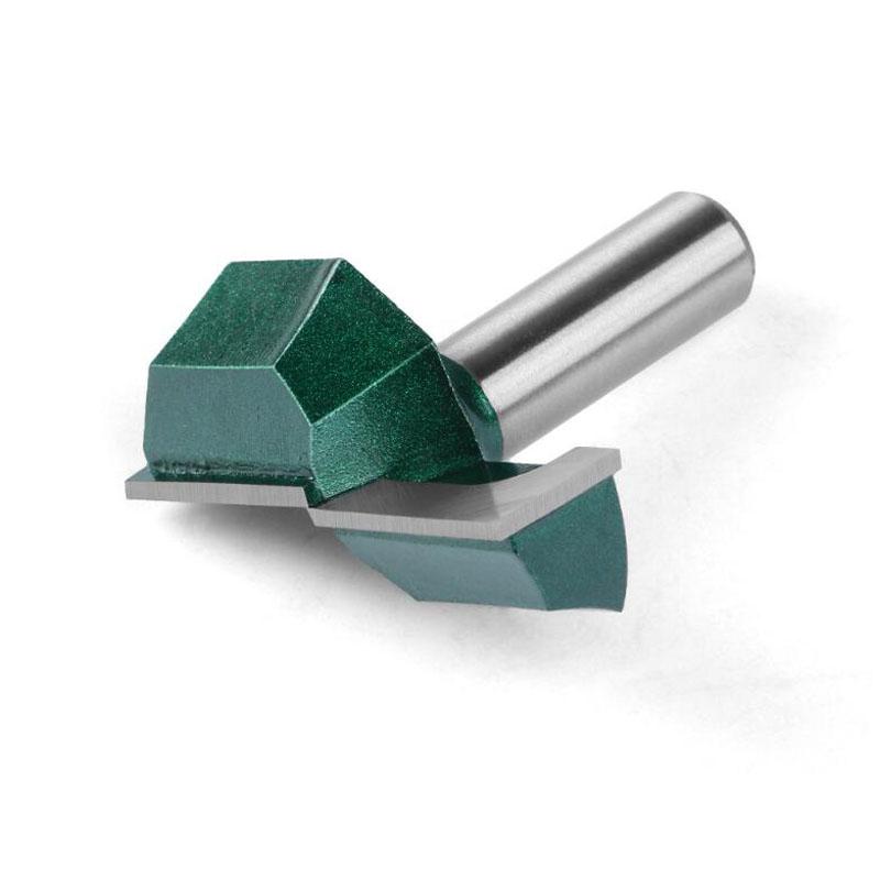 Bodenreinigungsfräser (Stemmbohrer, Oberflächenbearbeitung von Späneplatten, Glätten von Platten, Holzbearbeitungsfräse, 1/2 Zoll, 12 mm Schaft