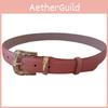 Leather Ladies Belt With Handcrafted Finish And Stylish Alloy Closure For Daily Wear