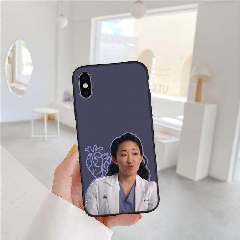 CJ62 Grey's Anatomy Soft Shell Phone Case for Redmi Note 10 11 12 Pro Max 10S 10C 10T 11A 11S 12S 12C