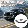 All Weather Performance Wipers 3Pcs/Set Beam Wiper Blades for Chery Tiggo 8 Plus Pro Natural Rubber MAX 2020-2024, 23"+18"+9" Front Rear Blades,