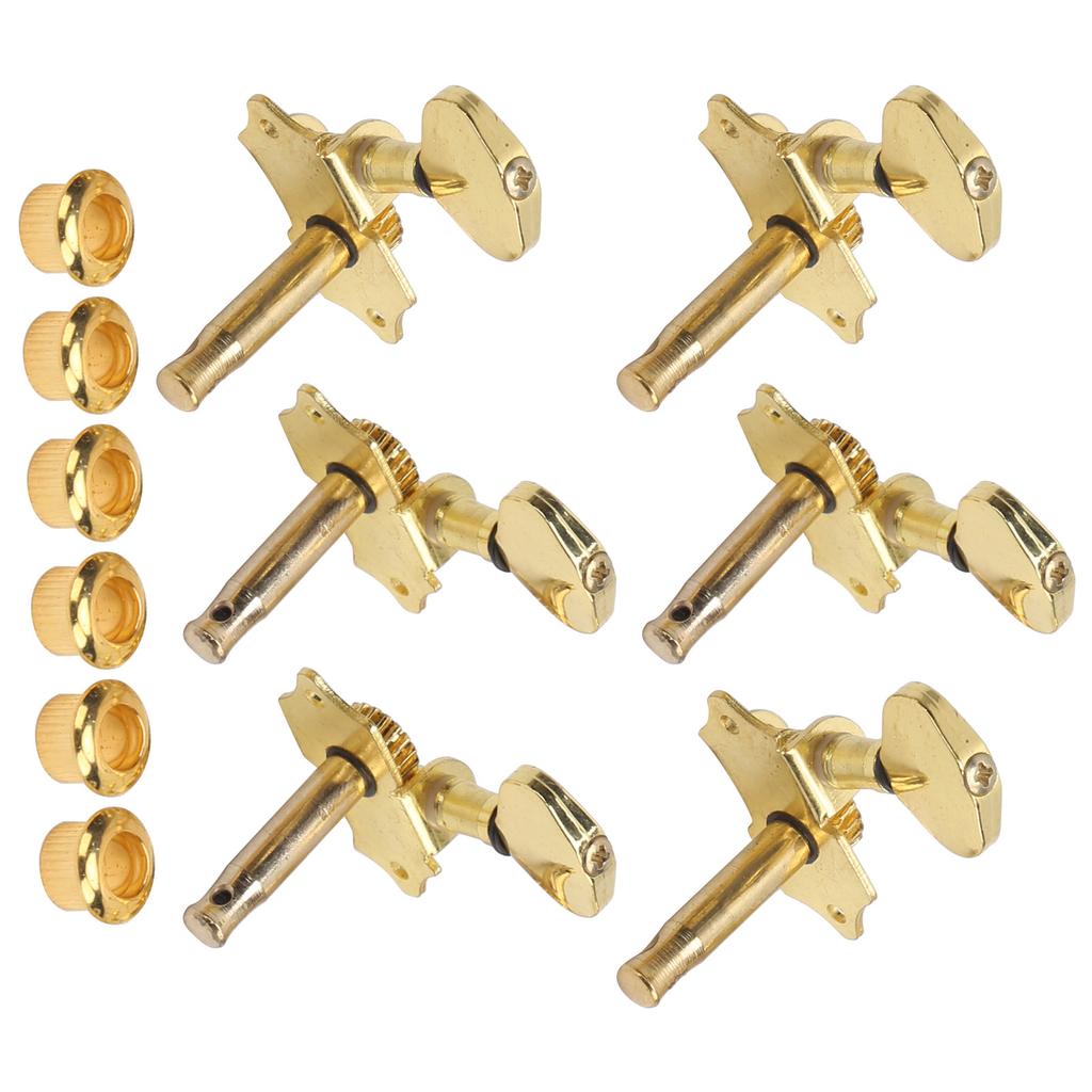 Guitar Tuning Pegs Metal Gear Adjustment Knobs Stringed Instrument Accessories Replacement