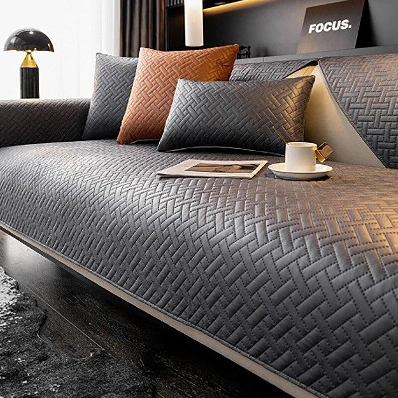 Technology Cloth Waterproof Sofa Cover Anti-slip Four Seasons Universal Sofa Towel Nordic Home Living Room Sofa Cushion Decor