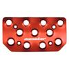 MONSTER SPORT Sports Driving Pedal Cover Set, Red Anodized (for Suzuki Jimny JB64W / Jimny Sierra JB74W – 4AT)