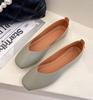 Damenschuhe klassisch leicht braun Komfort Frühling & Sommer Slipper flache Loafer Damenmode schwarze Schuhe ba158