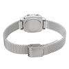 CASIO Wristwatch Women Digital Design LA670WEM-7 Silver Mesh Band Overseas Model