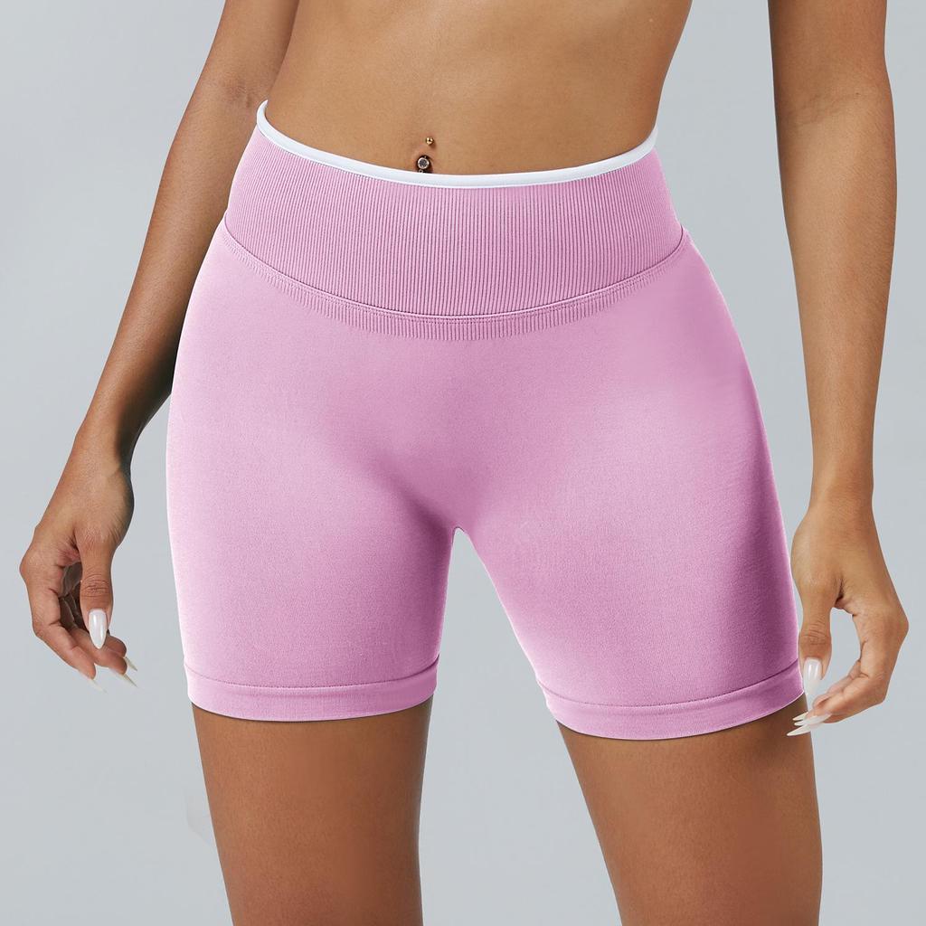 Seamless Quick-Dry Butt-Lifting Yoga Shorts for Men & Women - High Elastic for Running & Fitness