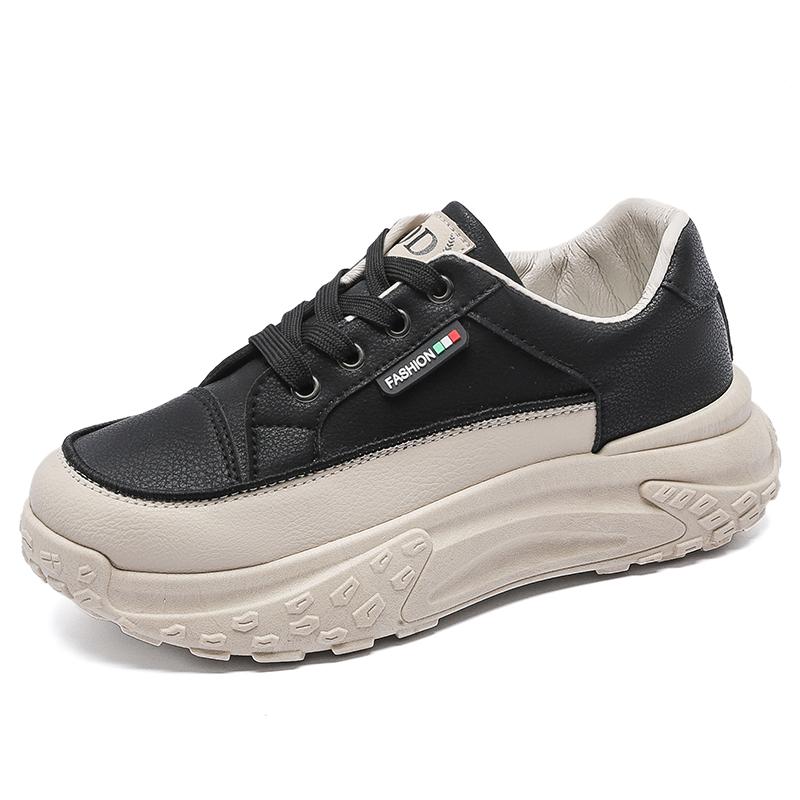 Fashion Spring-autumn High Sole Golf Woman Casual 46 Sneakers Women Shoes Luxury Sports Special Shuse Lofers Mobile Upper Sneachers