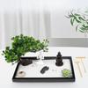 Mini Zen Garden Kit Meditation & Relaxation Desk Sand Art Durable Design Home Decor Items Festival Gifts