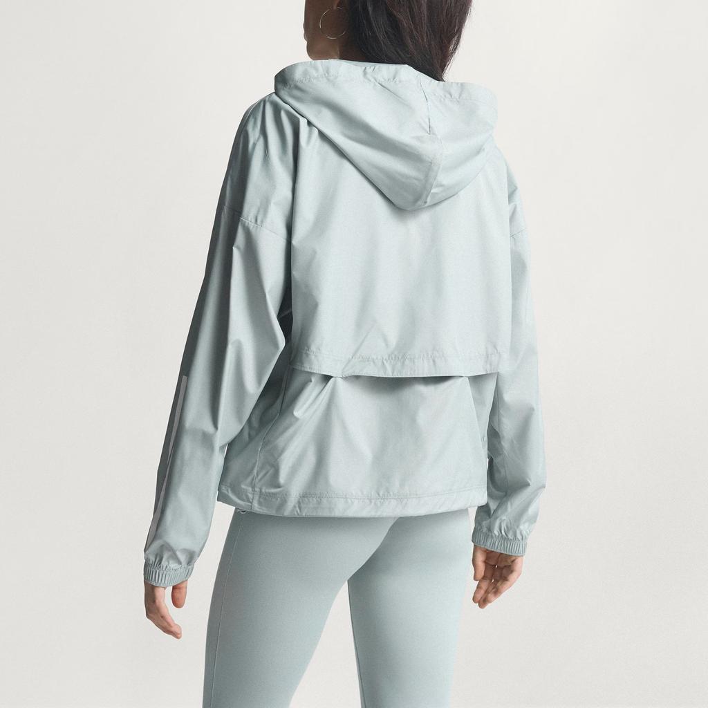 Adidas Hyperglam Windbreaker Water-Resistant Sports Fitness Hooded Long Sleeve Jacket Women jackets KC7654