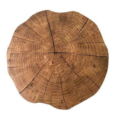 Holz Platzsets Esstischgeschirr Untersetzer Lotusform Teetasse Schale Dekoration Weihnachtspads