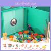 Wooden Magnetic Fishing Puzzle Toys For Childrens Educational Word Matching