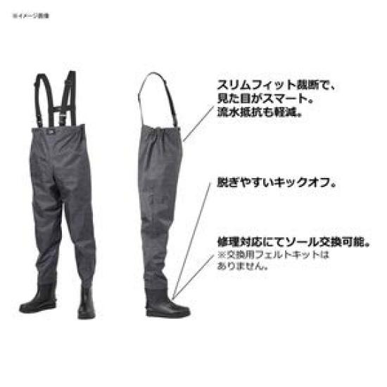 DAIWA Daiwa Fishing Waders Slash Gray L Size FW-3202R
