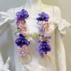 Artificial Flower Etiquette Ribbon Realistic Welcome Sash Wedding Photo Props  Wedding Ceremony