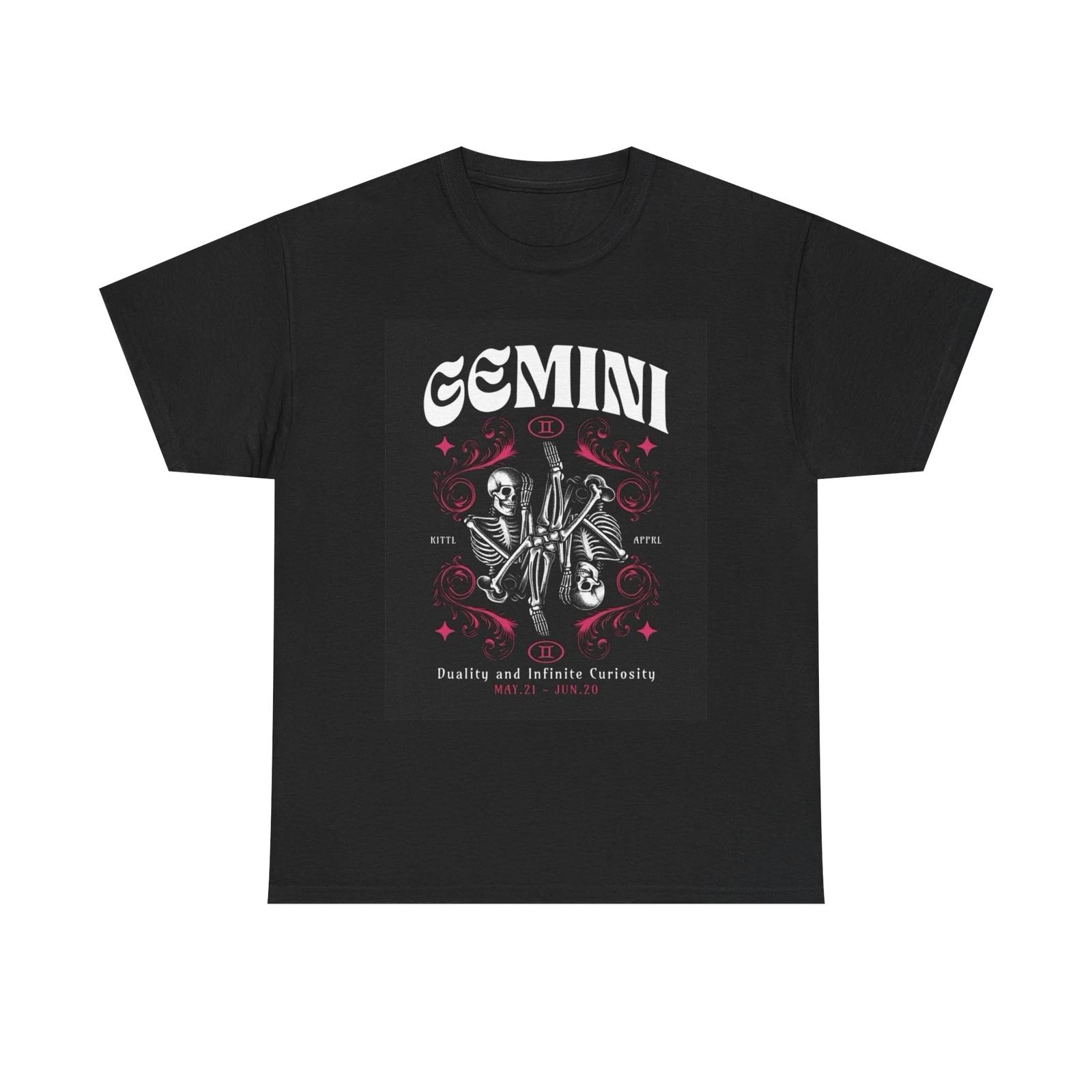 Men s and Women s T-shirts Gemini Zodiac Astrology Sign Graphic M