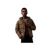 Minimalist Comfortable Versatile Hooded Down Jacket Men Outerwear Brown 40EM193-720