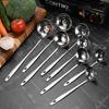 Stainless Steel Soup Spoon Ladle with Colander for Household or Restaurant Use