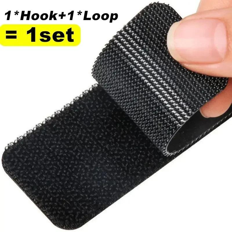 Self Adhesive Fastener Tape Extra Strong Carpet Fixing Sticker Double Side Hook-and-loop Fastener Car Adhesive tape Fixed