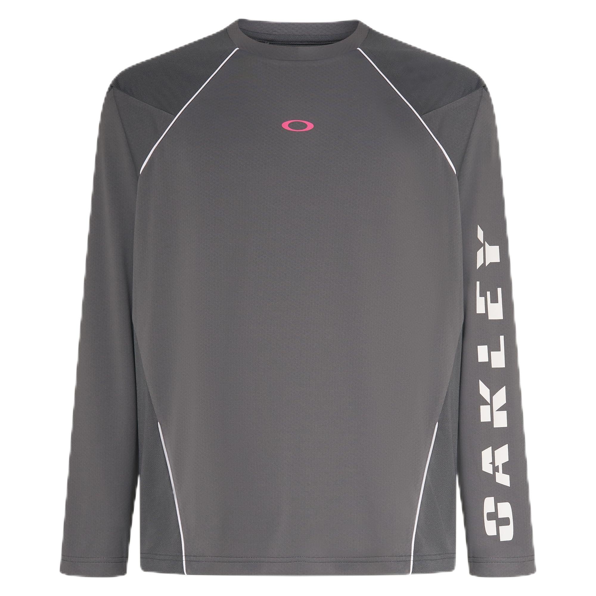 

Oakley Modern Slant Logo Print Long Sleeve Tee Uniform Grey L Size 10.0 (25N) (Japan XL)