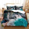 Bellissima Collezione Biancheria da Letto Oceano Collezione Copripiumino Biancheria da Letto 3D Stampa Digitale Con Biancheria da Letto Dimensioni Queen Collezione Biancheria da Letto Design alla Moda