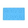 0-9 Arabic Numerals Silicone Mold DIY Craft Digital Number Mould Cake Decorating Tools Chocolate Cupcake Baking Accessories KTY