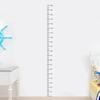 Height Measurement Wall Sticker 0-200cm Removable Height Scale Ruler Self-adhesive Wallpaper Waterproof Growth Chart Decoration