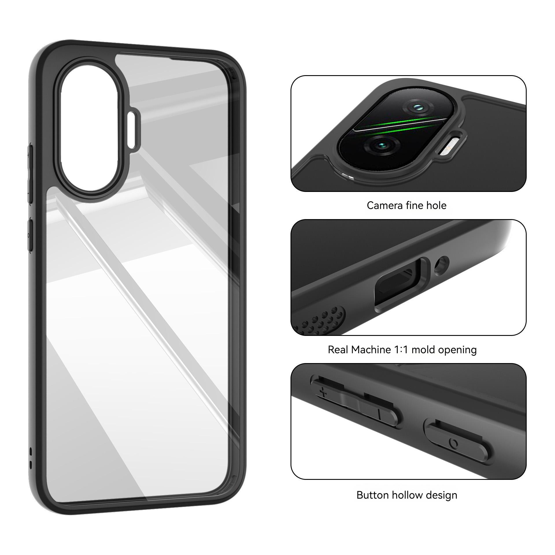 

For Xiaomi Poco F7 Case For Poco F7 Turbo 4 Pro Anti-Shockproof TPU transparent black frame Case For Xiaomi Poco F7 Turbo 4 Pro. For Poco F7 5G чёрный