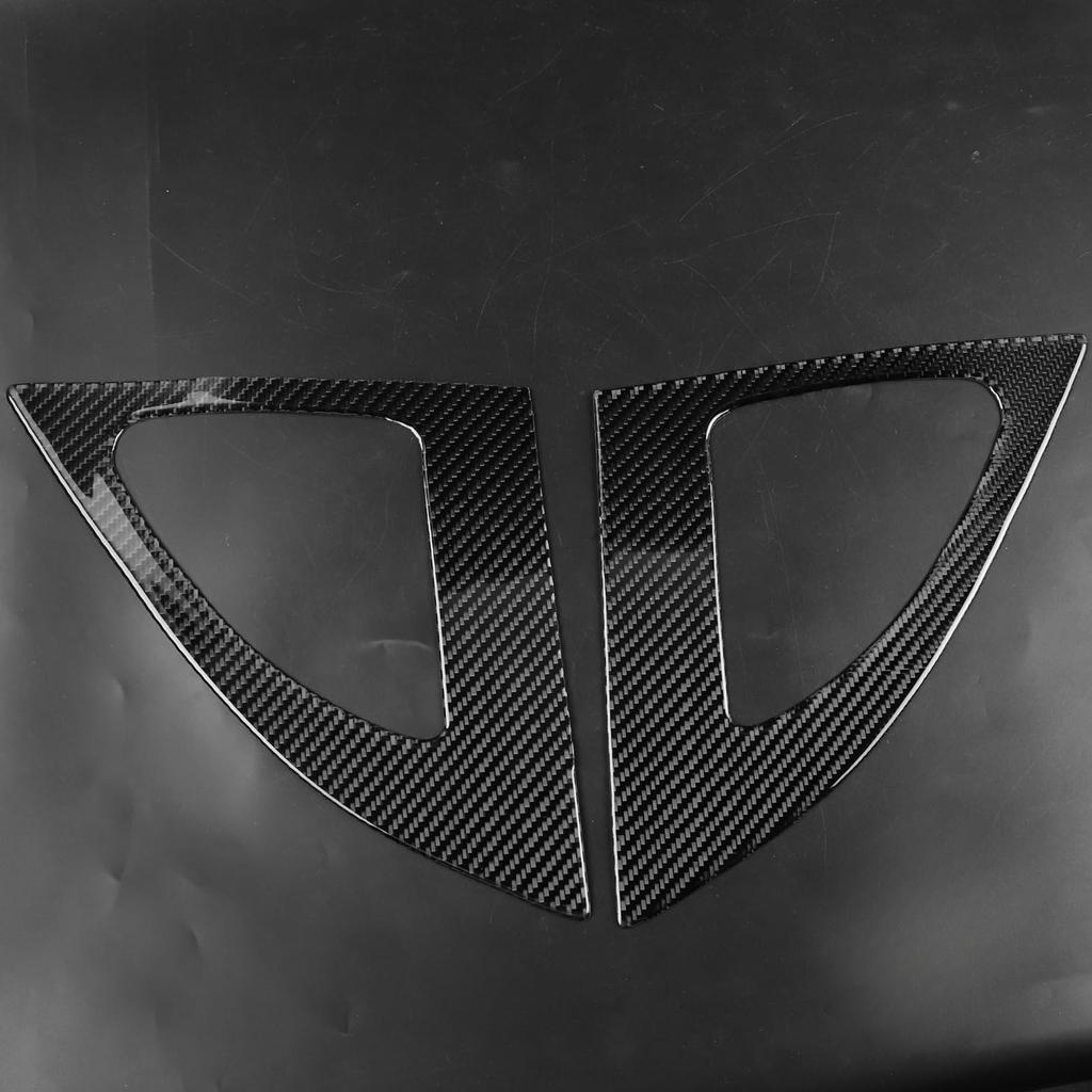 Spesialdesignet for Toyota Supra GR A90 A91 Sidevinduslameller Ventilasjonsdeksel Vindus-aerospoiler Bakre eksteriørdeler Karbonfiber Supra Custom