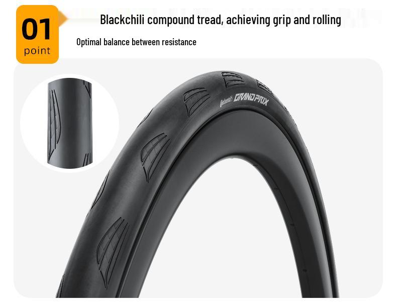 Anvelopă pliabilă tubeless Continental GP5000 TR pentru bicicletă de șosea 700x28/30