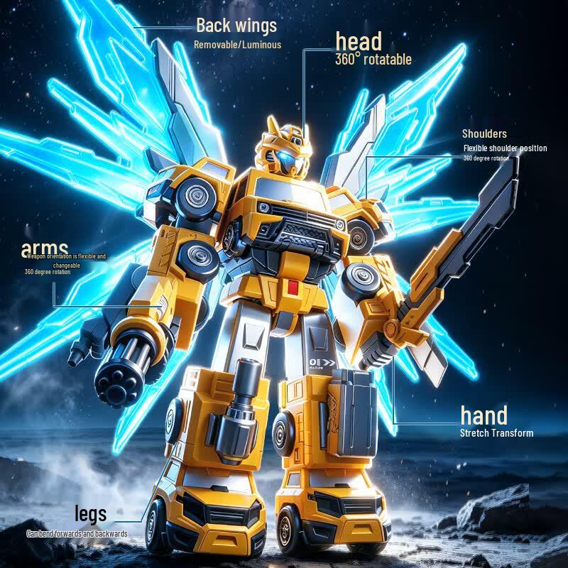 Ao Zhijia Magnetic Transforming Robot Toy