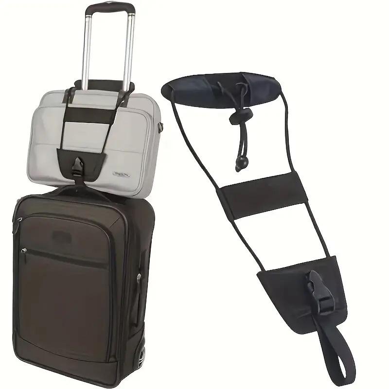 Solid Color Elastic Luggage Straps - Travel Safety Oxford Cloth