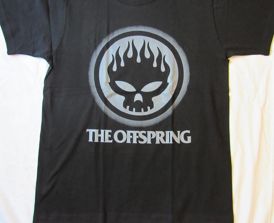 Vintage The Offspring Skull Cotton Black All Size Unisex T Shirt BL817