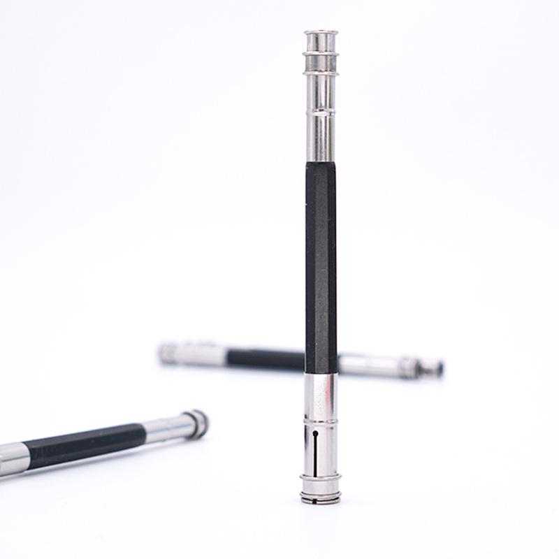 Double-Headed Stainless Steel Pencil Extender and Sharpener